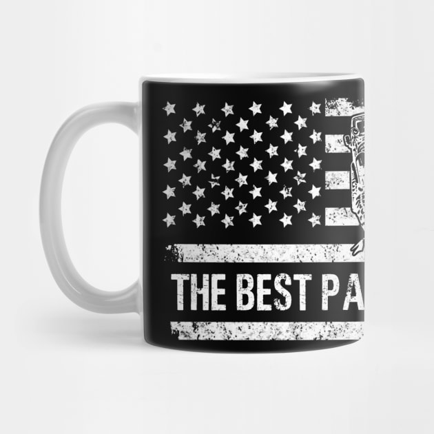 The Best Papa Drive Jeeps American Flag Father's Day Gift Papa Jeep 4th of July by Oska Like